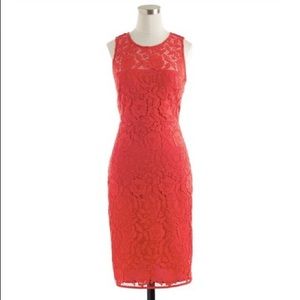J. Crew Collection Lace Sheath Dress